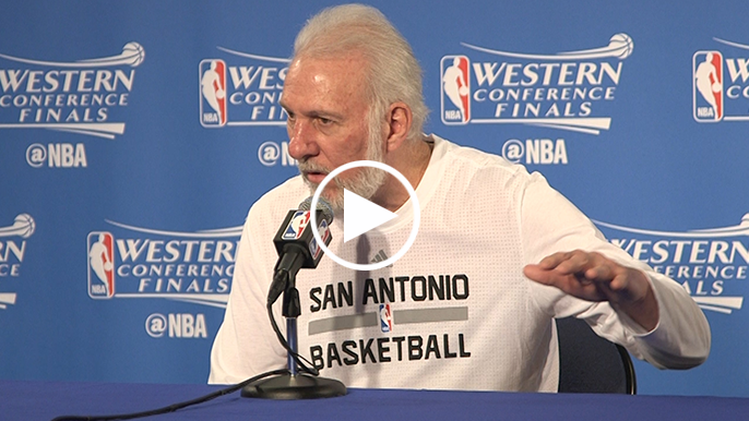 Gregg Popovich lays into Donald Trump prior to Game 1