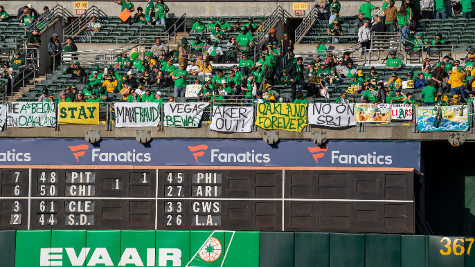 Oakland A's Fans Want Team to Sell Rather Than Move to Las Vegas