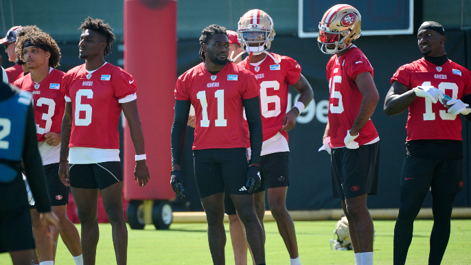 What's a 49ers practice like? We followed Fred Warner during longest  session of camp - The Athletic