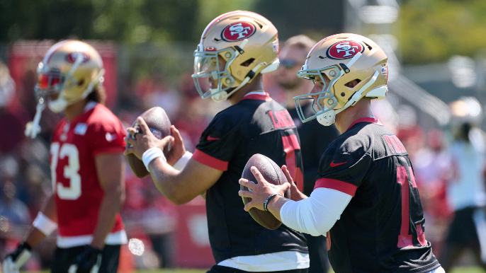 49ers rookies make impressions during first practice