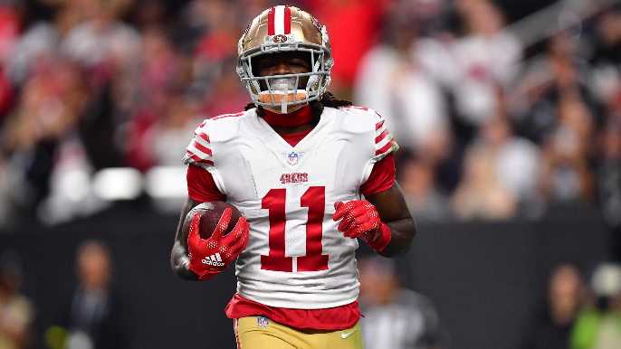 Brandon Aiyuk Will Not Play in Tonight's 49ers vs. Giants Game