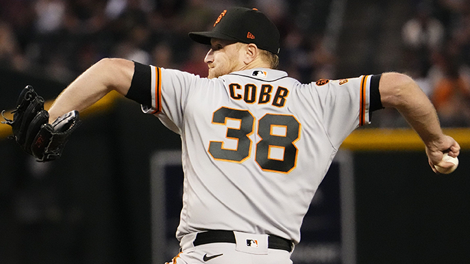 Giants' Alex Cobb goes to IL but playoffs possible; Kyle Harrison back