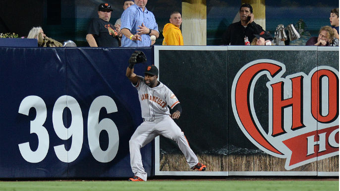 Giants score 12 runs vs. Padres after team home run derby