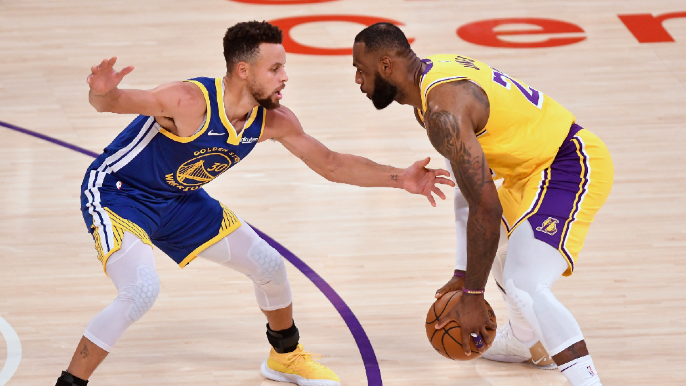 Lakers' LeBron James, Warriors' Stephen Curry to meet again in playoffs –  News-Herald