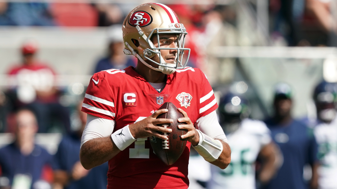 49ers rookie Lance to make 1st start in place of Garoppolo