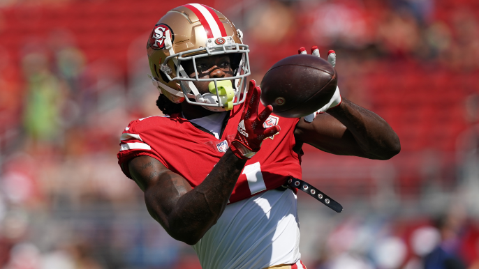 Kyle Shanahan says Brandon Aiyuk is 'obsessed' with football - Sactown  Sports