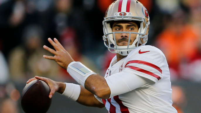 Jimmy Garoppolo Discusses 'Weird Situation' in 49ers Trading Trey