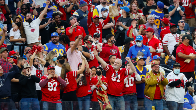 Projections say there will be more 49ers fans at SoFi than there