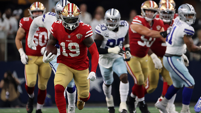 49ers hang on over Cowboys 23-17 in chaotic wild-card finish