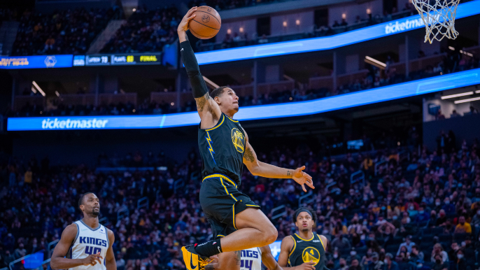 Warriors' Juan Toscano-Anderson to participate in Slam Dunk Contest