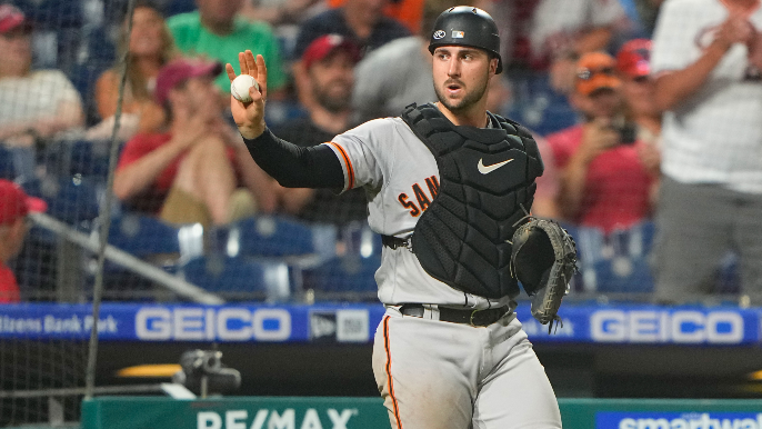 Giants place catcher Joey Bart on 10-day IL with back strain