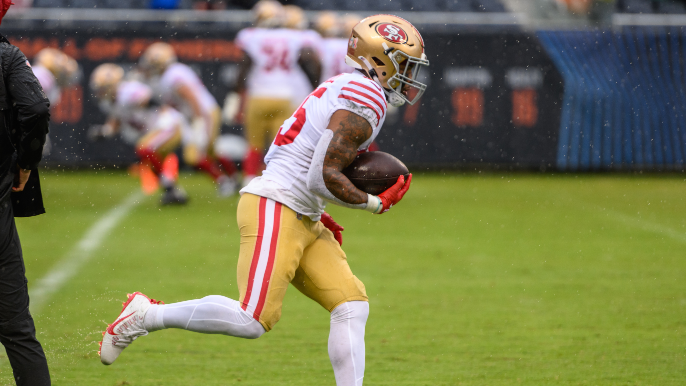 Elijah Mitchell San Francisco 49ers out