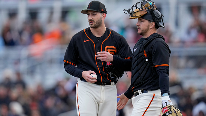 Blake Sabol competing for Giants catching job in Spring Training